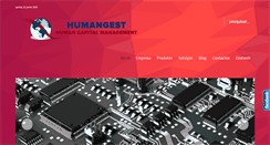 Desktop Screenshot of humangest.pt
