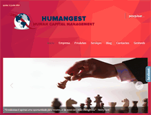 Tablet Screenshot of humangest.pt